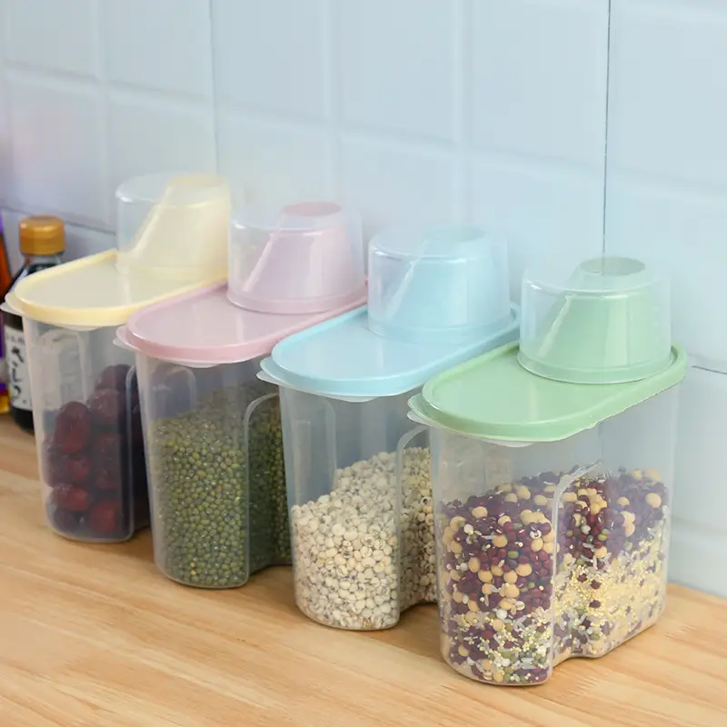 4-Piece PP Food Storage Box Set