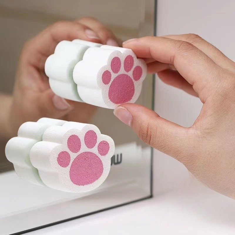Cat Paw Cleaning Sponge for Mirrors & Glass