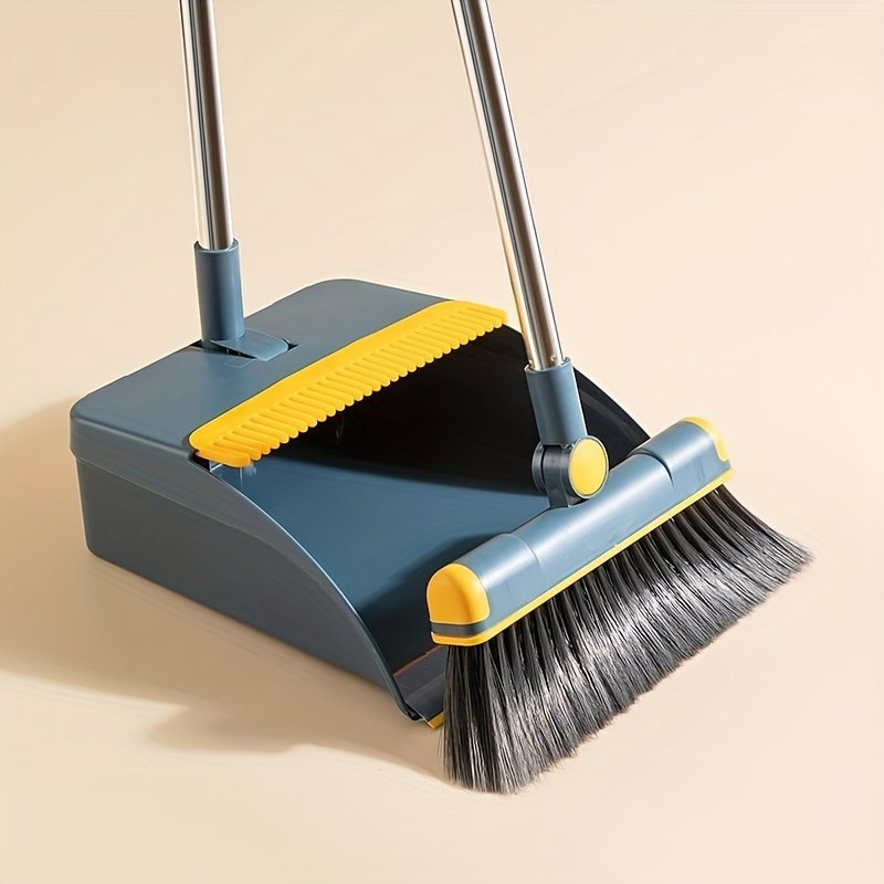 2-Piece Compact Broom & Dustpan Set