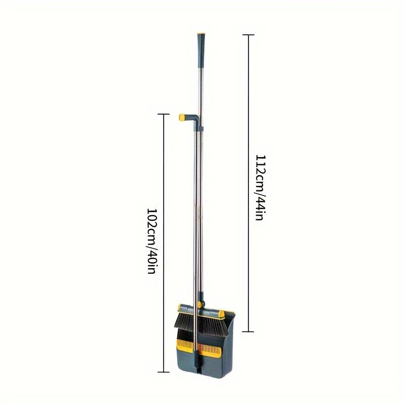 2-Piece Compact Broom & Dustpan Set - Image 3