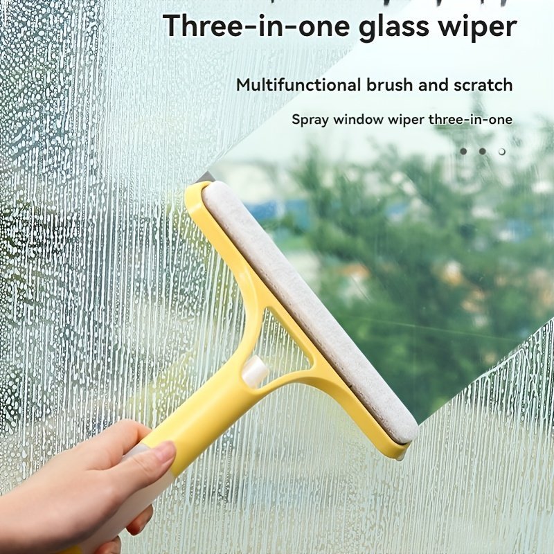 3-in-1 Mirror Scraper with Microfiber Cloth - Image 4