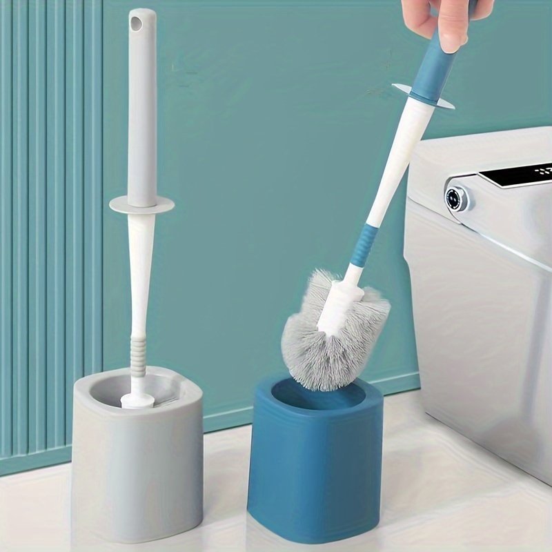 360° Flexible Toilet Brush with Holder