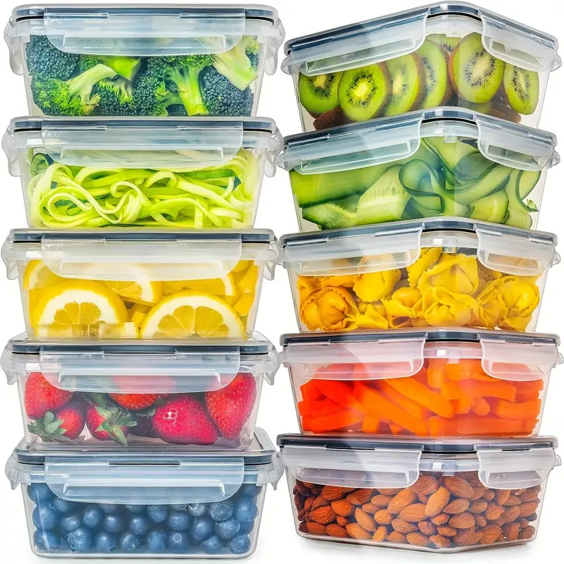 10-Piece Kitchen Food Storage Container Set