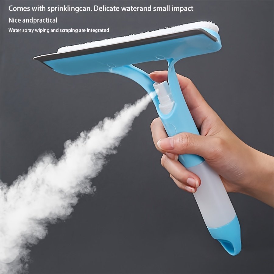 3-in-1 Mirror Scraper with Microfiber Cloth - Image 2