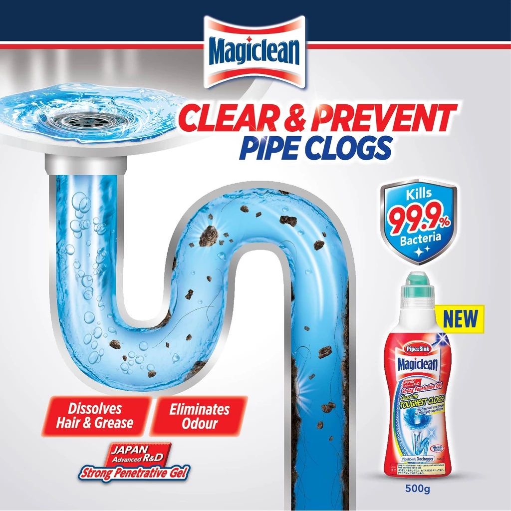 MAGICLEAN Pipe & Sink Declogger 500g - Image 3