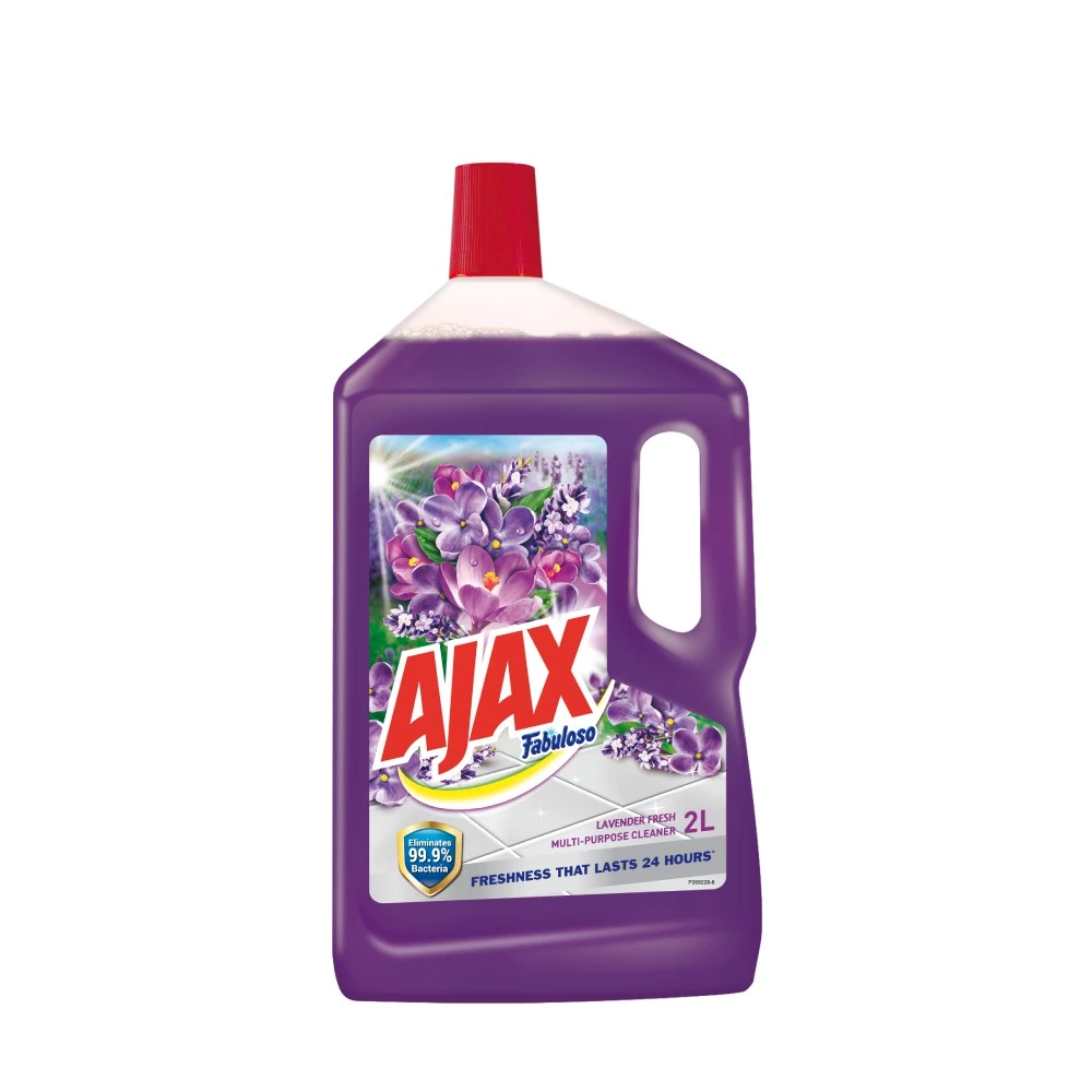 Ajax Fabuloso Lavender Floor Cleaner 2L